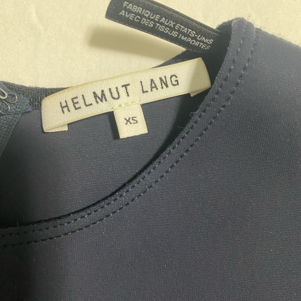 Helmut  lung mini dress